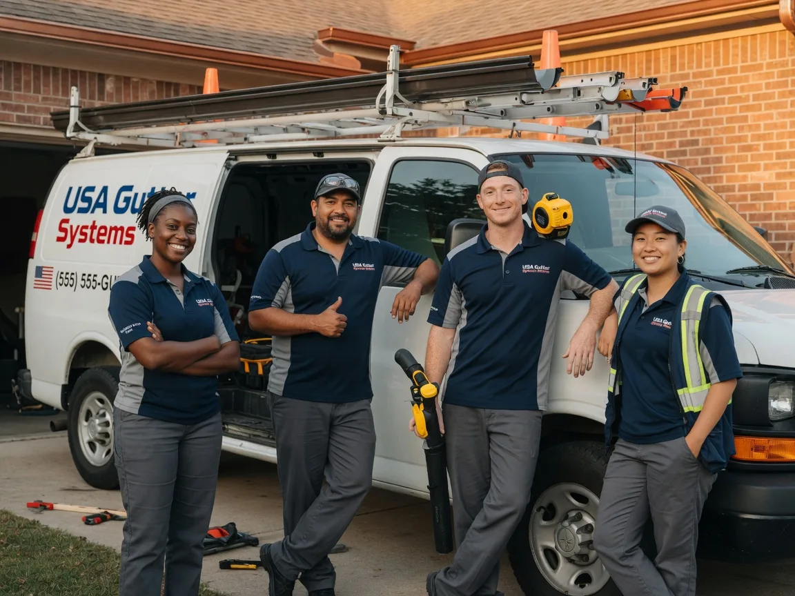 Gutter Installation company in Sadler, TX